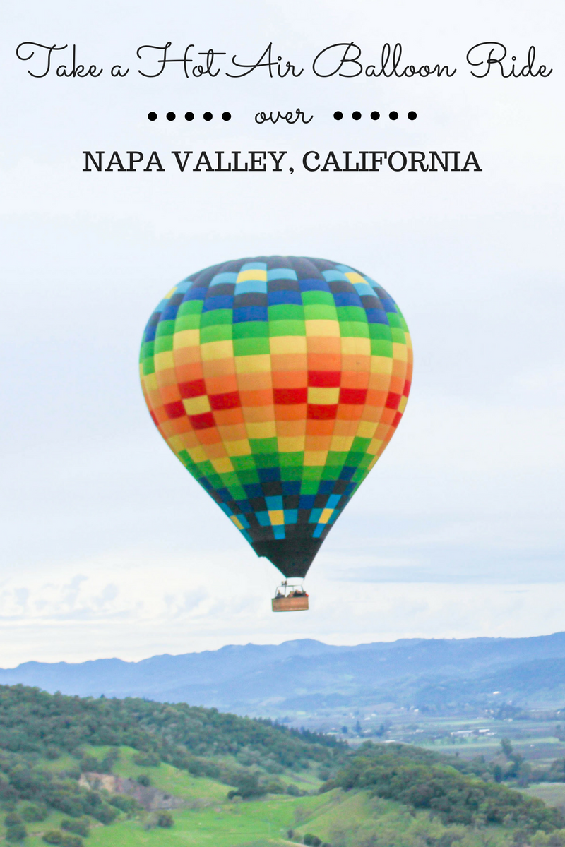Hot air balloon northern cheap california